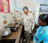 Chandrababu Naidu Shares Meal With Fishermen Family in Kavali
