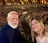 ‘Welcome to Rome, my friend!’: Giorgia Meloni welcomes PM Modi to Italy