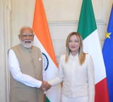 PM Modi, Italian counterpart Giorgia Meloni hold talks in Rome