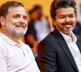 Vijay Pays Tribute Sparking Controversy BJP Targets Rahul Gandhi