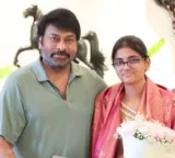 Chiranjeevi Felicitates TG EAMCET Topper M Rushi