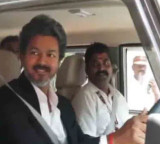 Tamil Nadu CM Vijay Personally Drives New Medical Service Jeep