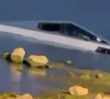 Tesla Cybertruck Owner Arrested for Driving into Grapevine Lake