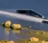 Tesla Cybertruck Owner Arrested for Driving into Grapevine Lake