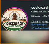 Cockroach Janta Party Gets Over 6 Million Instagram Followers