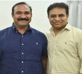 Former MLA Mallaiah Yadav meets KTR