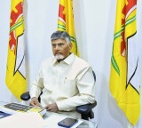Chandrababu Naidu Discusses Mahanadu Plans With TDP Leaders