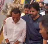 Pawan Kalyan Bandla Ganesh affection at Chiranjeevi movie launch