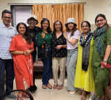 Urmila Matondkar, Sonali Bendre and Shriya Pilgaonkar step out for a 'play date'