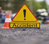 Kodada Road Accident Six Injured in Bus Lorry Collision