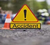 Kodada Road Accident Six Injured in Bus Lorry Collision