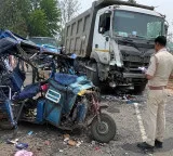 Three children killed, five injured as truck rams e-rickshaw in MP’s Chhatarpur