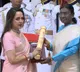 Hema Malini Emotional Receiving Dharmendras Padma Award