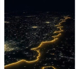 India Pakistan Border Seen from IndiGo Flight Video Goes Viral