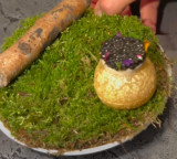 Caviar Pani Puri at Michelin Star Restaurant Alchemist