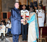 Lars Christian Koch Receives Padma Shri for Indian Music Contribution