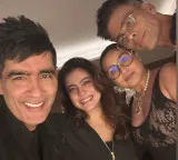 Kajol, Rani Mukerji and Karan Johar recreate ‘Kuch Kuch Hota Hai’ nostalgia at Manish Malhotra’s party