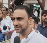 Feroz Khan Clash at Gandhi Bhavan Congress Meeting