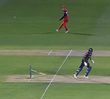 Sai Sudharsan Hit Wicket in Gujarat vs RCB IPL Match