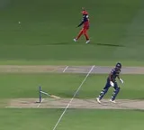 Sai Sudharsan Hit Wicket in Gujarat vs RCB IPL Match