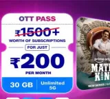 Jio Launches New OTT Pass at Just Rs 200