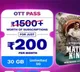 Jio Launches New OTT Pass at Just Rs 200