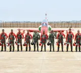 IAF chief AP Singh flies with Suryakiran Aerobatic Team to mark 30th anniversary