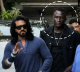 Ram Charan Who is Peddi Movie Promotions Bodyguard Kevin Kouta