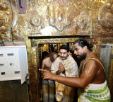 Nara Lokesh Visits Sholingur Narasimha Swamy Temple in Tamil Nadu