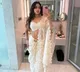 Janhvi Kapoor Stuns in Ivory Saree for Peddi Promotions