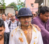 Abhishek Banerjee heckled on his way to Sonarpur; slapped, eggs thrown at him