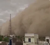 Rajasthan Sandstorm Heavy Dust Storm Plunges Cities into Darkness