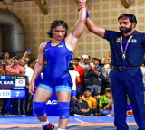 Vinesh Phogat makes winning return at Asian Games selection trial