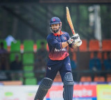 Kushal Bhurtel Hits Six Sixes in T20 Over Nepal Record