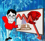 Sensex sheds 508 pts as FMCG, PSU bank stocks drag markets lower