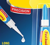 Fevikwik sticks to everything but its own bottle why