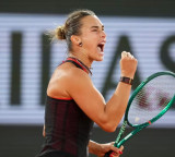 French Open: Sabalenka beats Osaka to reach 14th consecutive major QF