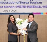 Priyanka Mohan appointed Honorary Ambassador for Korea Tourism