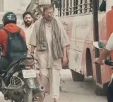 Jagapathi Babu takes a stroll in his 'Peddi' costume; goes completely unnoticed!
