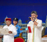 PM Modi congratulates Shivakumar on taking oath as Karnataka CM, assures Centre's support