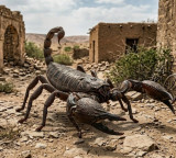 Dog sized scorpion in britain