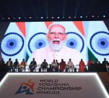 PM Modi declares open 1st World Yogasana Championship 2026 in Ahmedabad