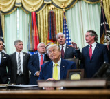 Trump says Iran's nuclear ambitions 'finished one way or another'