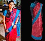ISRO scientist saree in US museum why is it so special