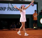 French Open: Andreeva beats Chwalinska to become youngest champion in Paris since 1992
