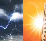 Andhra Pradesh weather strange heatwaves and rains across the state