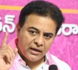 KTR says government surrendered to the first rain in Hyderabad