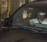 CM Vijay turns driver and drives 130 kilometers