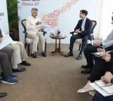 Andhra Pradesh as a logistics hub Chandrababu Naidu talks with Singapore companies