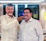 Chandrababu Naidu celebrates Minister Narayana birthday in Singapore photos here